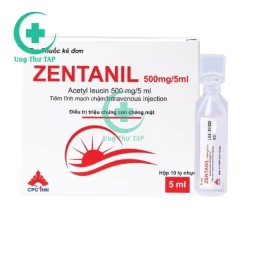 Zentanil 500mg/5ml - thuốc điều trị chóng mặt đau đầu