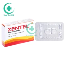 Zentel 200mg - Thuốc diệt giun, ký sinh trùng đường ruột