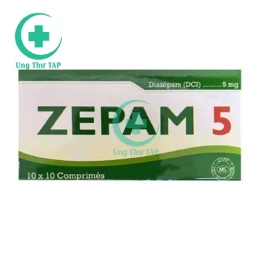 Zepam 5 (Diazepam ) - Thuốc an thần gây ngủ hiệu quả của Thái