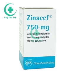 Zinacef Inj.750mg - Thuốc trị nhiễm khuẩn đường hô hấp của Ý