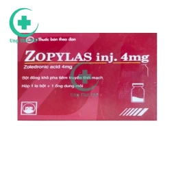Zopylas inj. 4mg - Thuốc điều trị ung thư xương của Pymepharco
