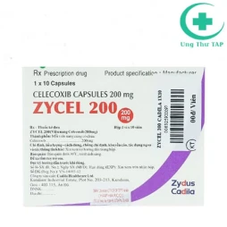 Zycel 200 Zydus Cadila - Thuốc điều trị viêm khớp hiệu quả