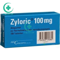 Zyloric 100 - Thuốc điều trị bệnh gout mãn tính
