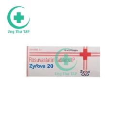 Zyrova 20 - Điều trị tăng cholesterol máu nguyên phát hiệu quả