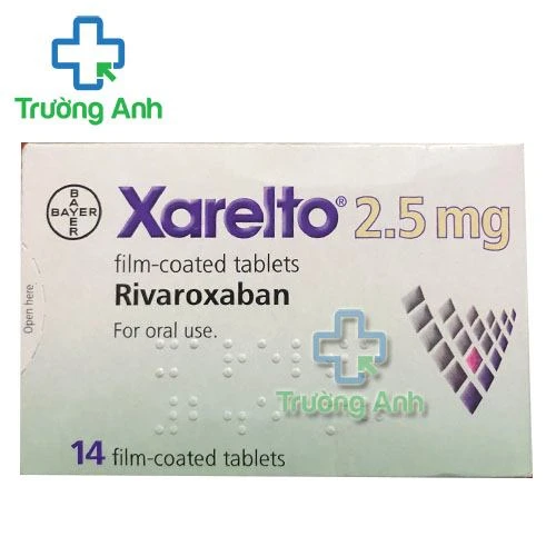 Xarelto 2.5mg (Rivaroxaban) - Thuốc chống đông máu hiệu quả