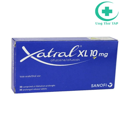 Xatral xl 10mg (Alfuzosin) - Trị phì đại lành tính tuyến tiền liệt