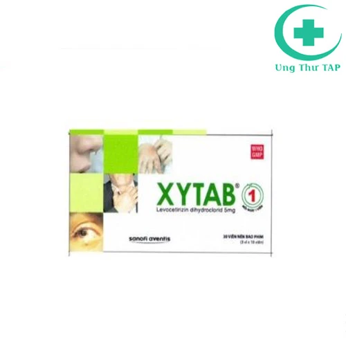 Xytab 5mg - Thuốc điều trị viêm mũi dị ứng, mề đay mạn tính