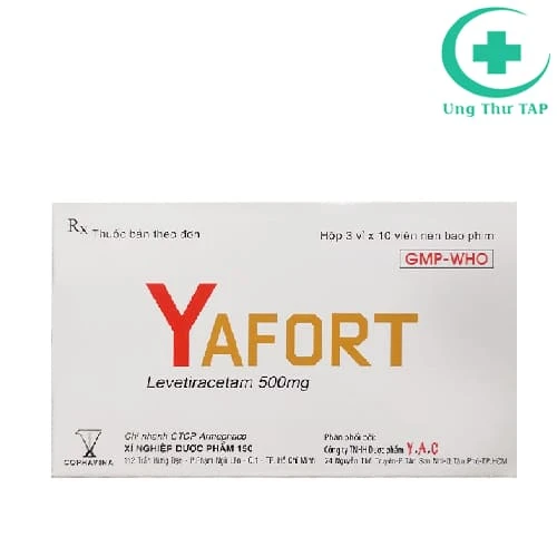 Yafort 500mg Armephaco - Thuốc điều trị động kinh, co giật