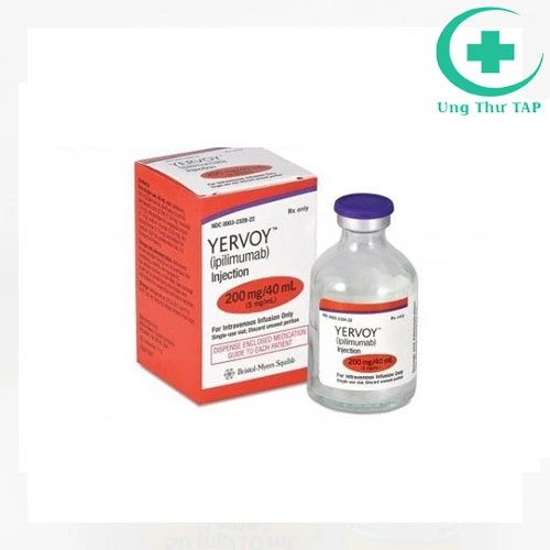 Yervoy 200mg/40ml - Điều trị ung thư đại trực tràng, u ác tính