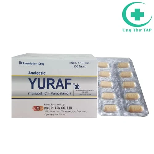 Yuraf tab KMS Pharm - Thuốc giảm đau cấp và mạn tính