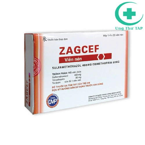 Zagcef - Thuốc điều trị nhiễm trùng do vi khuẩn Gram hiệu quả