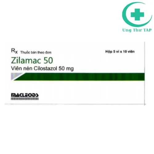 Zilamac-50 Macleods - Thuốc điều trị đau cách hồi ở chân