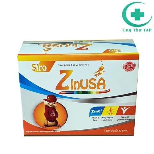 Zinusa 5ml - Giúp bổ sung kẽm cho cơ thể, nâng cao sức đề kháng