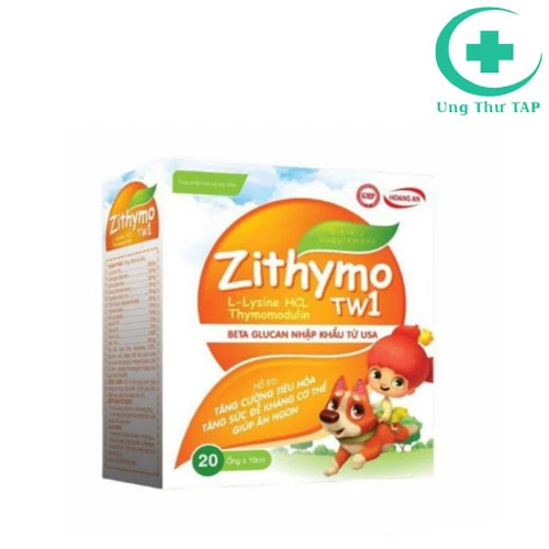Zithymo TW1 - Sản phẩm bổ xung Thymomodulin, vitamin cần thiết cho cơ thể