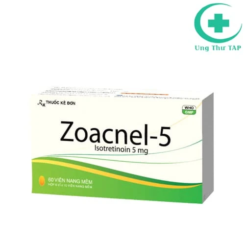 Zoacnel-5 Davipharm - Thuốc điều trị bệnh trứng cá nặng