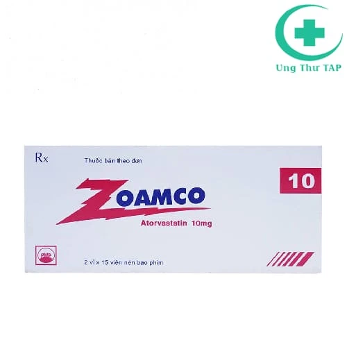 Zoamco 10mg Pymepharco - Thuốc làm giảm cholesterol hiệu quả