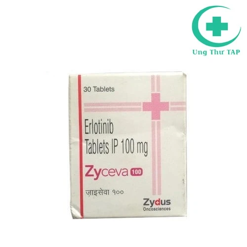 Zyceva 100mg - Thuốc điều trị ung thư phổi và tuyến tụy của Zydus
